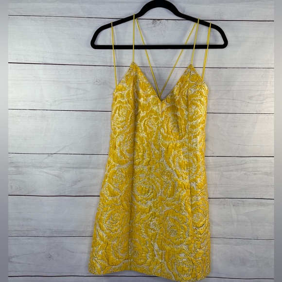 NWT Alice + Olivia Tayla Structured Mini Dress Size 8 - Picture 4 of 9